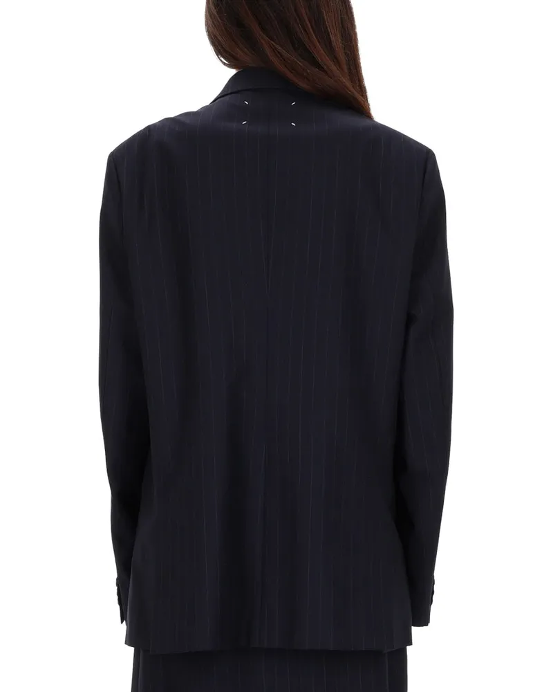 Maison Margiela Wool Jacket — Blue Blue