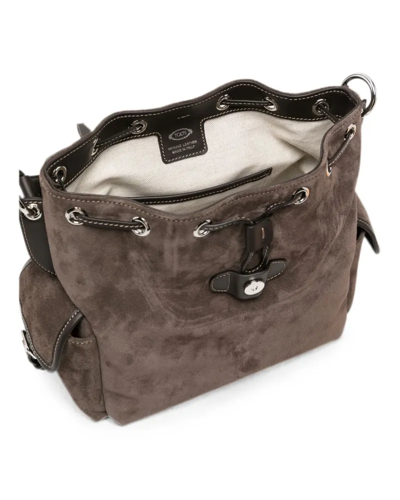 TOD'S Top Handle Bag — Brown Brown