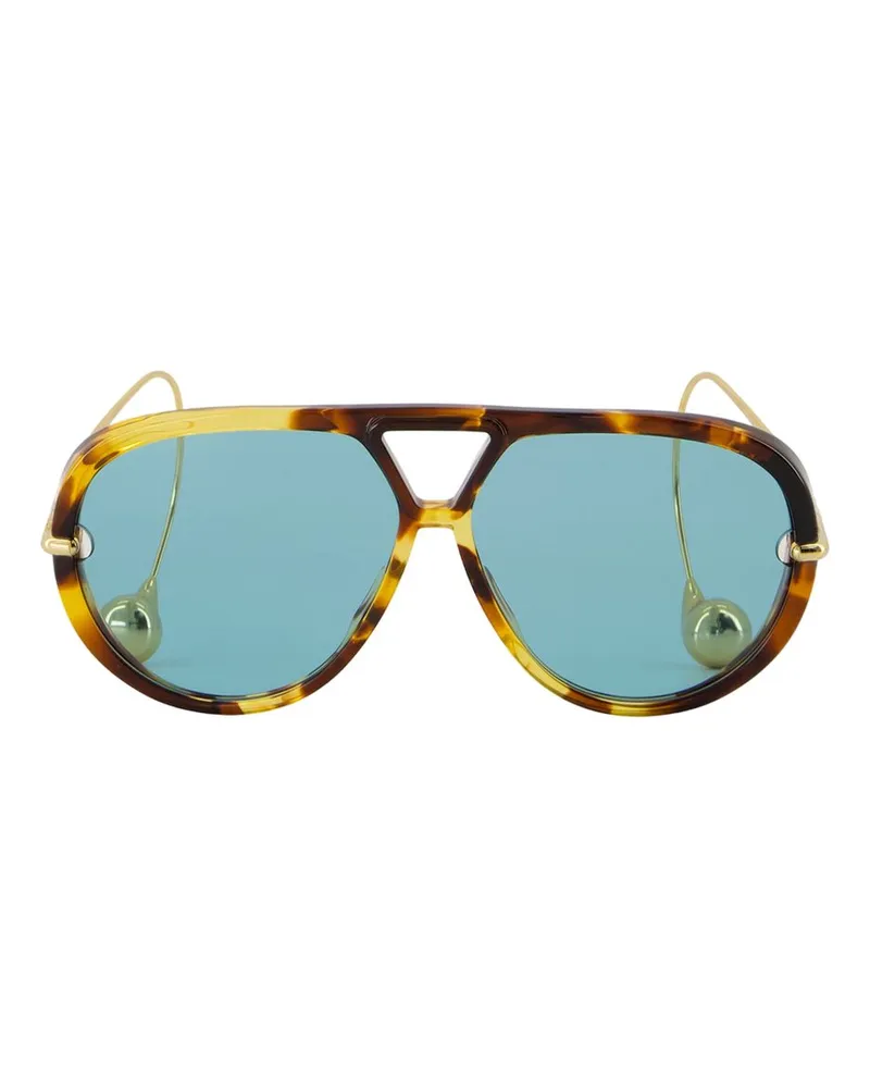 Bottega Veneta Women's Bv1273s-007 Tortoiseshell Acetate Sunglasses Brown Brown