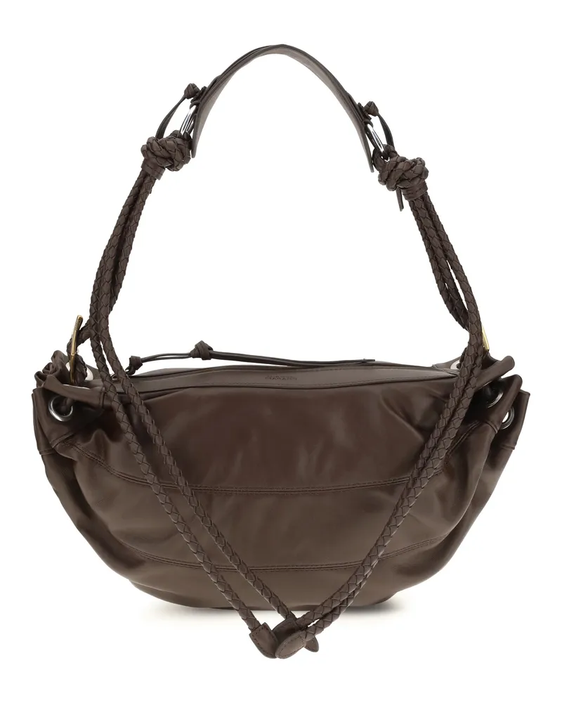 Isabel Marant Women's Shoulder Bag Maia Chocolate Lambskin Brown