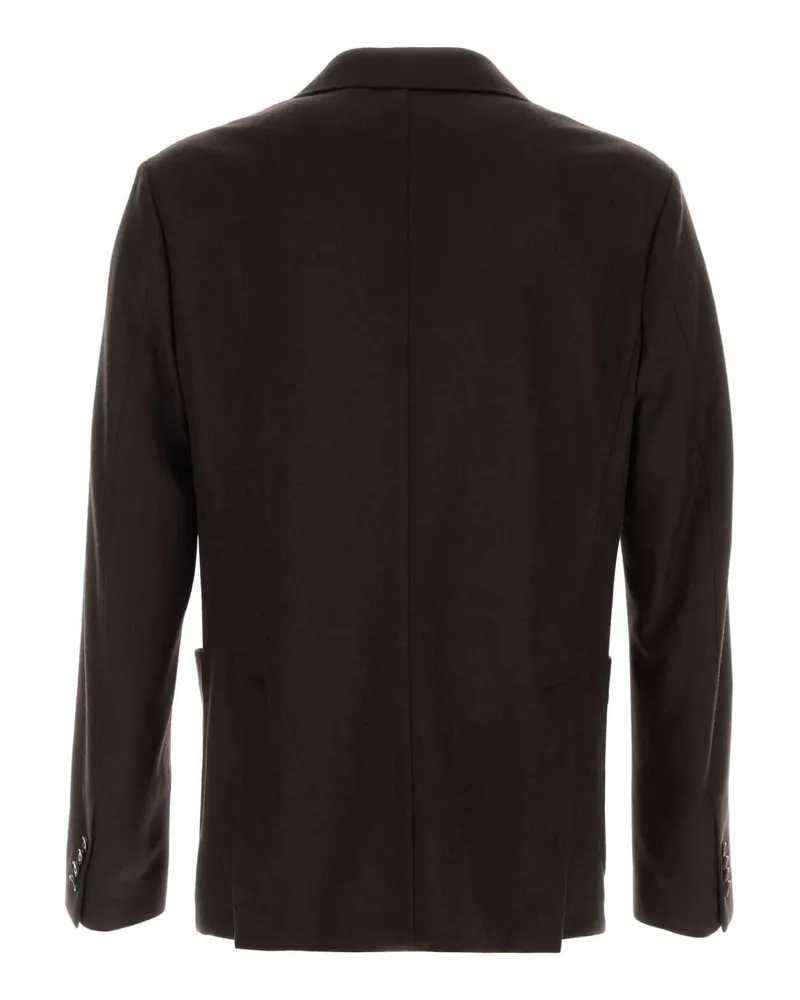 Brioni Cashmere Blazer — Mahogany Mahogany