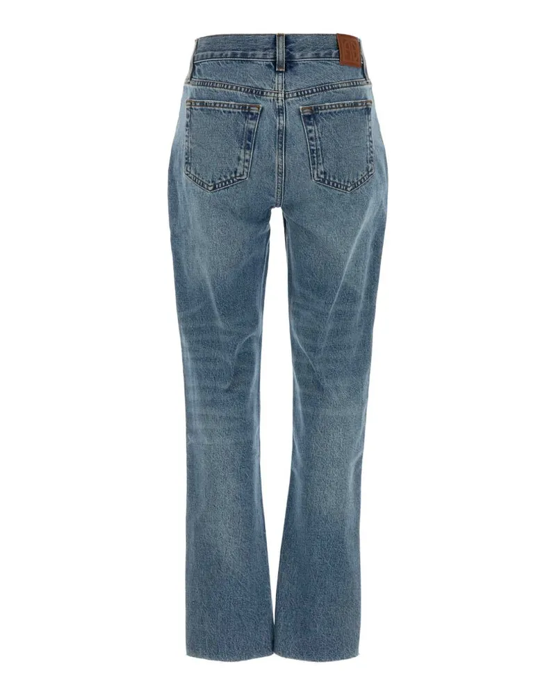 Anine Bing Women's Denim Bruno Jeans Vintageblue Exterior: Cotton Blue