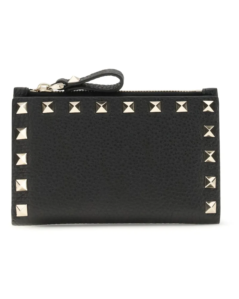 Valentino Garavani Rockstud Card Case — Black Black