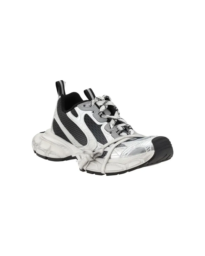 Balenciaga Men's Multicolor Polyurethane Athletic Sneakers Multicolor