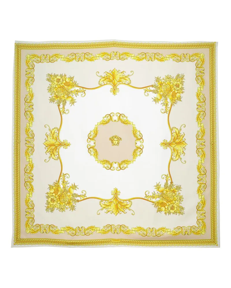 Versace Scarf — Ivory Ivory