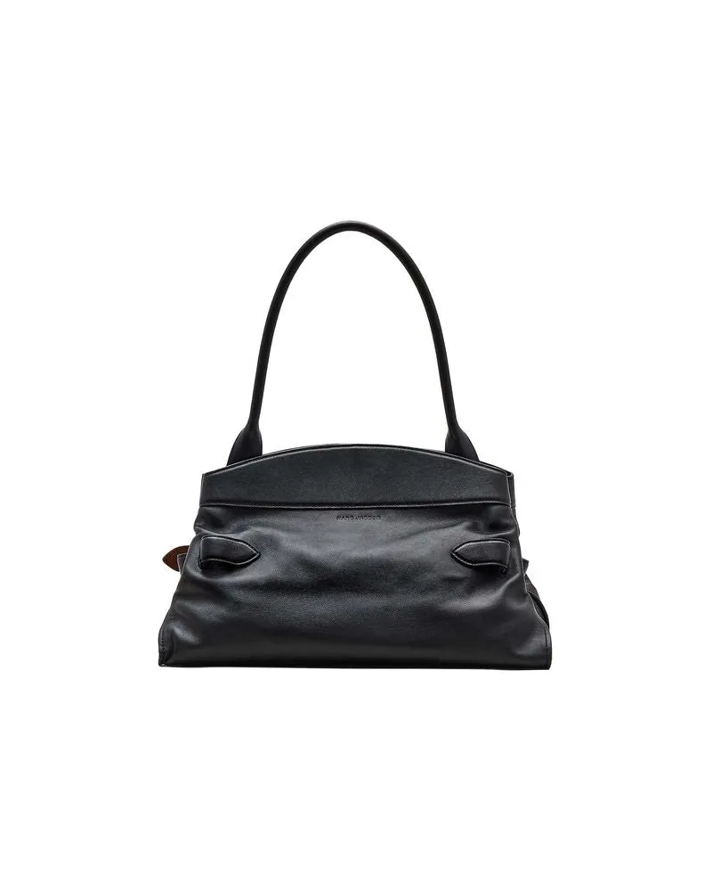 Marc Jacobs Smooth Leather Shoulder Bag — Black Black