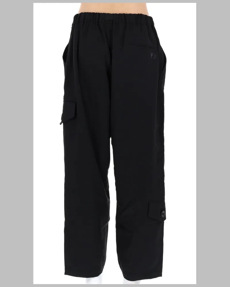 adidas Technical Fabric Cargo Trousers — Black Black