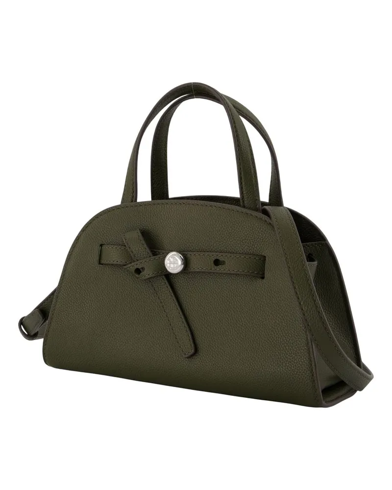 Tory Burch Women's Romy Small Bauletto Purse -  Leather Green Calfskin Bags Handbags-Purses Green