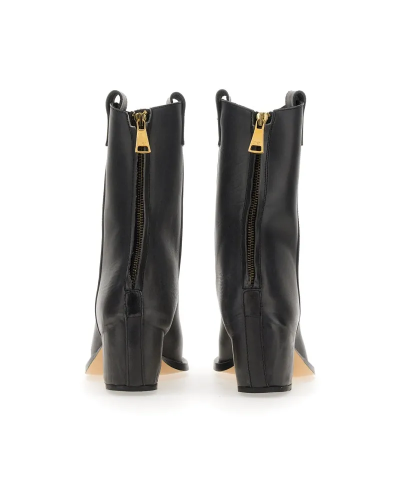 N° 21 Leather Boot — Black Black