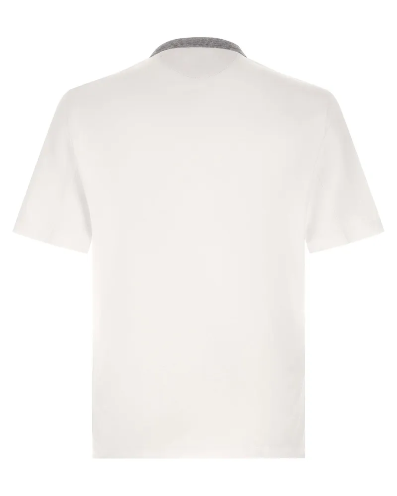 Brunello Cucinelli Solomei Athletic Club T-Shirt — White White