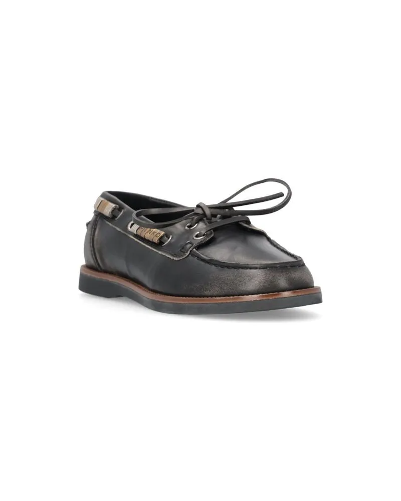 Pinko Grace 01 Moccasin — Black Black