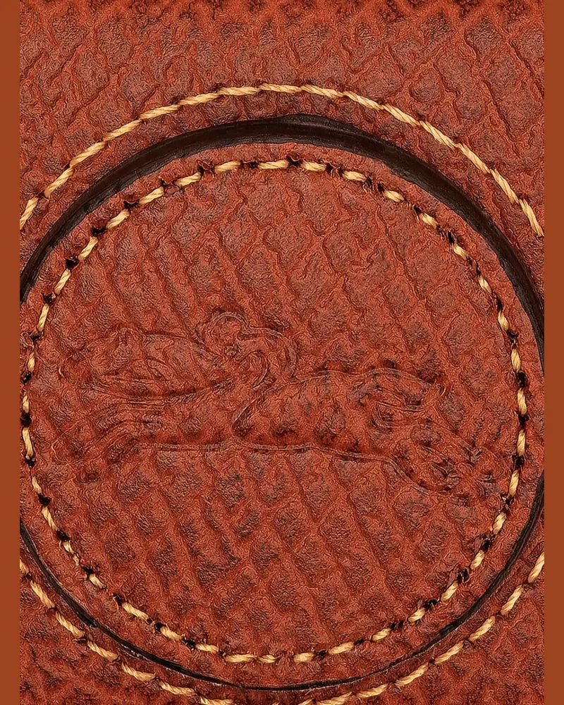 Longchamp Women's Keychain Epure Brown Leather Accessory Brown