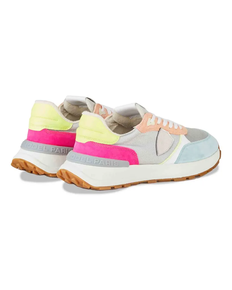 Philippe Model Women's Antibes Low Mondial Sneakers Multiple Colors Shoes Multicolor