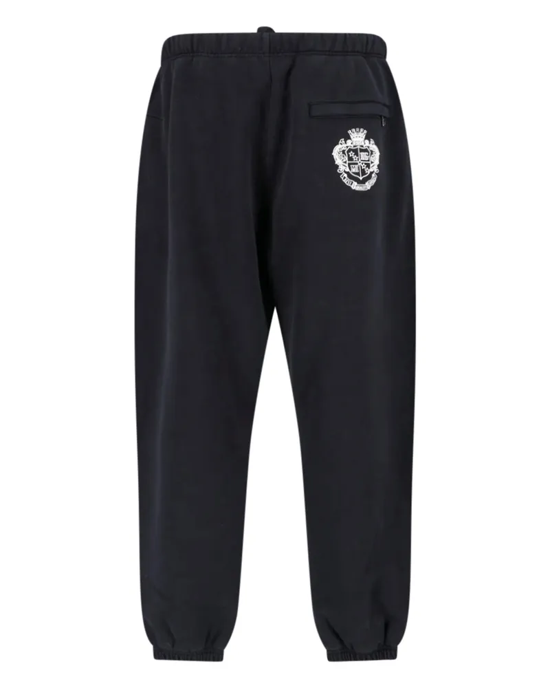 Dolce & Gabbana Men's Trousers Black Cotton Black
