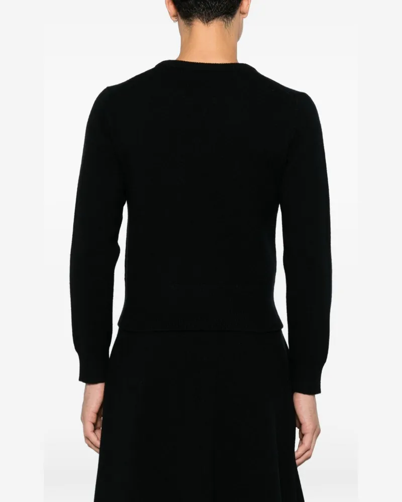 extreme cashmere Crew Neck Sweater — Black Black