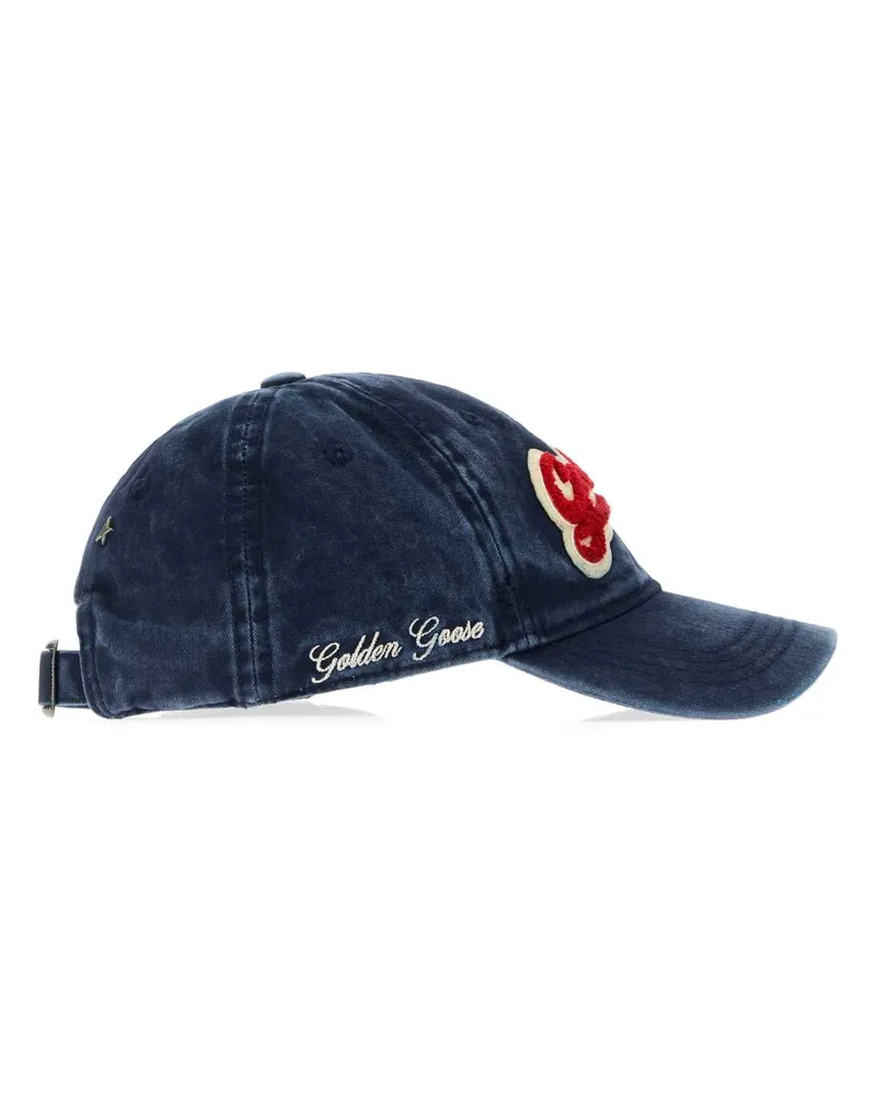 Golden Goose Dressblues Exterior: Fabric Cappelli E Fasce Per Capelli Hat Navy