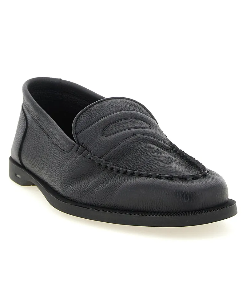 John Lobb Pace Loafer — Black Black