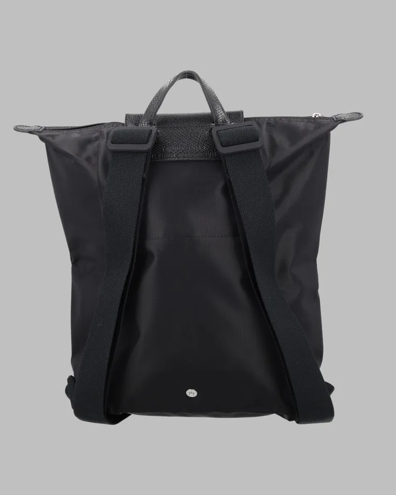 Longchamp Le Pliage Backpack — Black Black