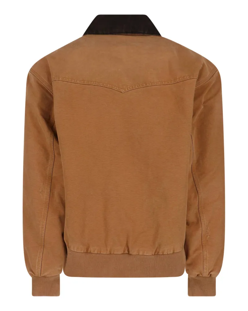 Carhartt WIP Men's Jackets Brown Organic Cotton Brown