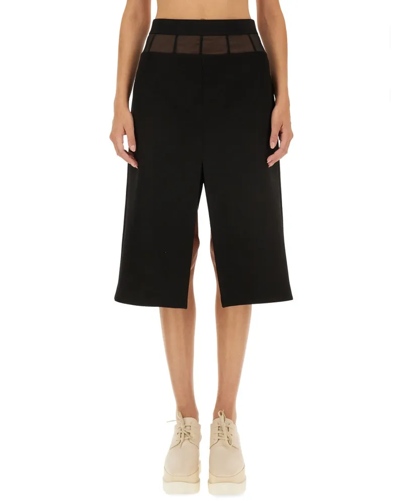 Stella McCartney Wool Skirt — Black Black