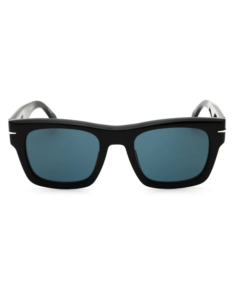 David Beckham Men's Db 7099-S Sunglasses Black Black