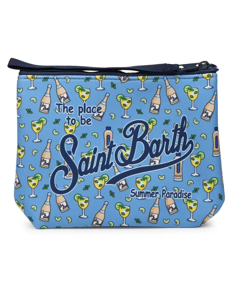 MC2 Saint Barth Aline Clutch — Blue Blue