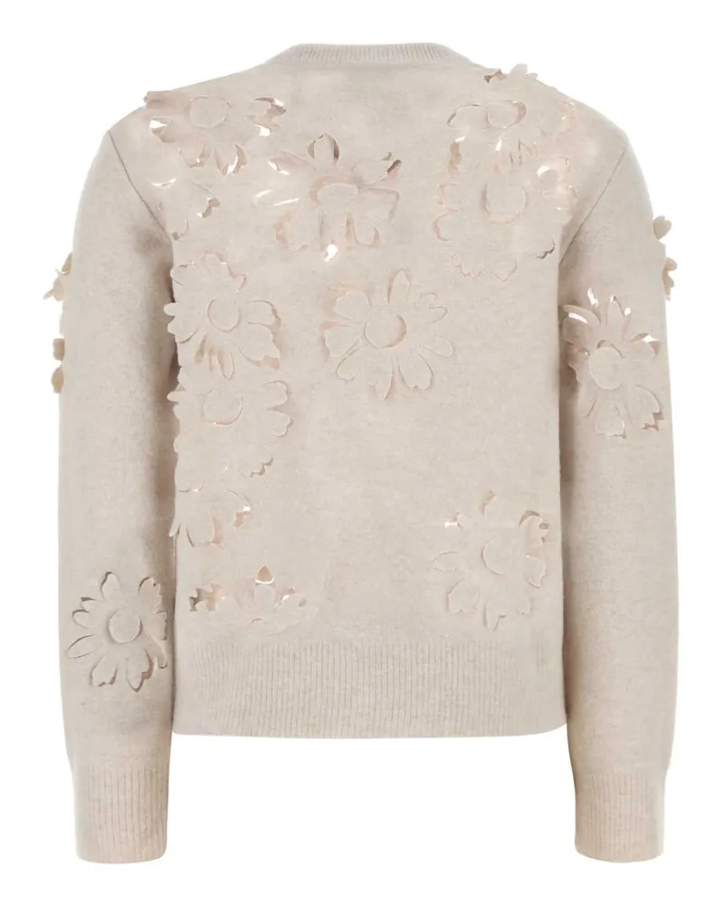 Burberry Women Sand Wool Sweater Nutmeg Exterior: Maglieria Beige
