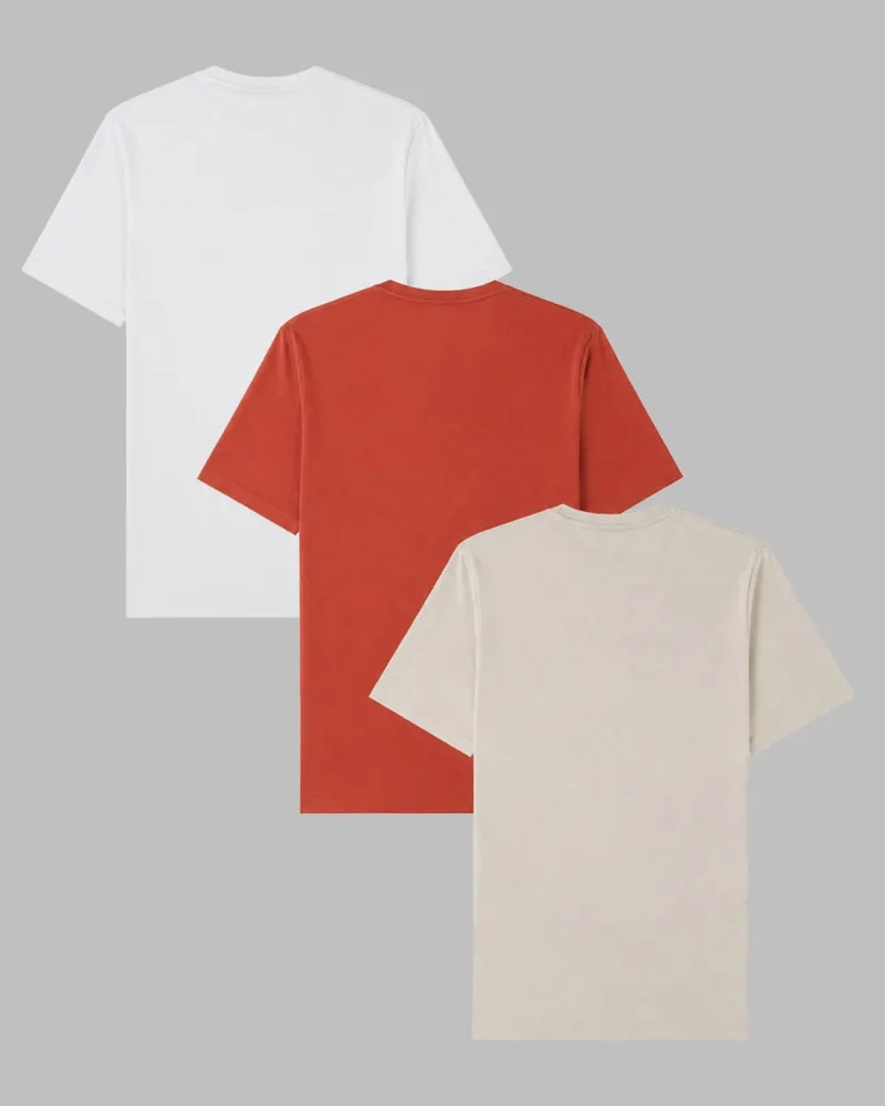 HUGO BOSS Logo-Print Cotton T-Shirt — Multicolor Multicolor