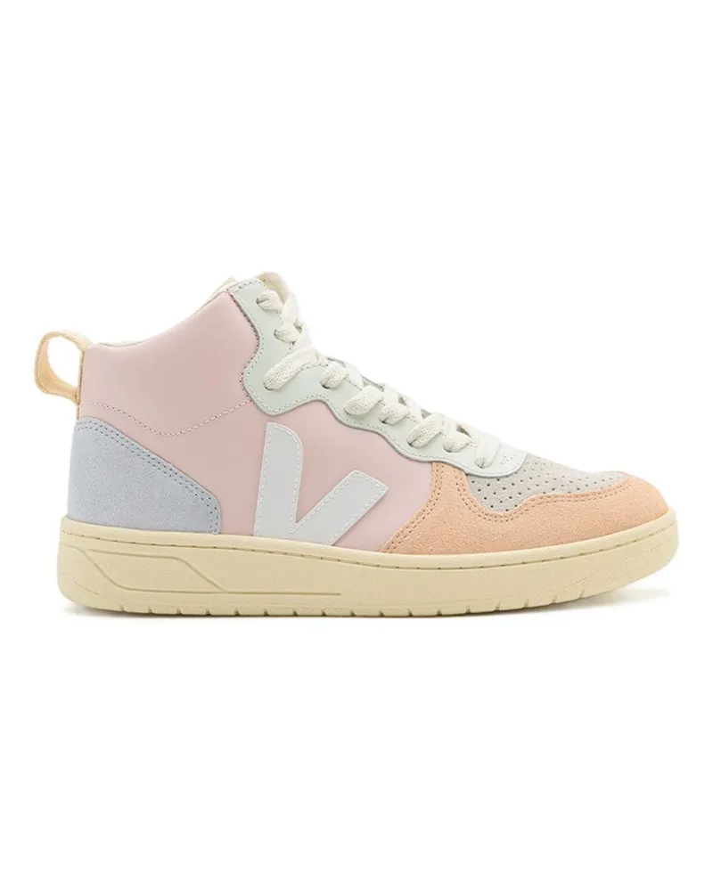 VEJA Women's V-15 Sneaker Multicolor Leather Multicolor