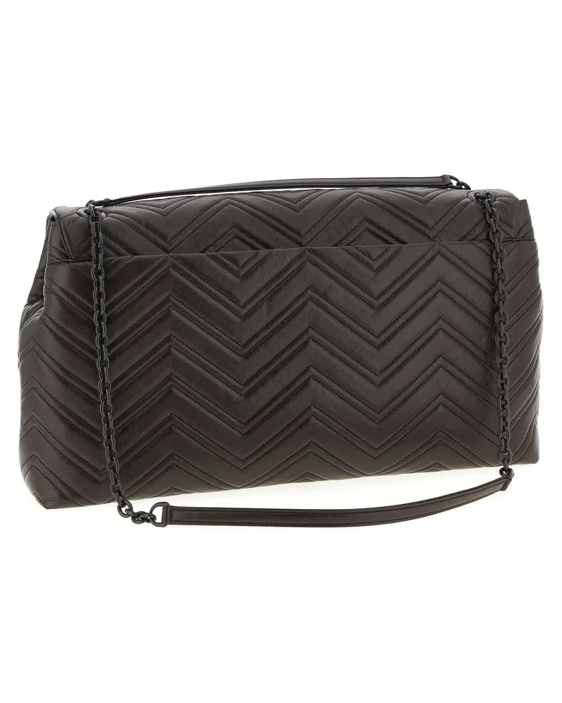 Gucci Women's Brown Calfskin Shoulder Bag Brown