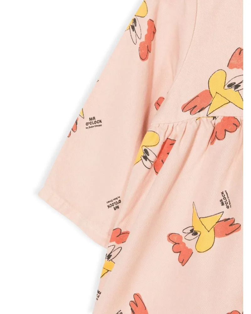 BOBO CHOSES Mr O'Clock Allover Dress — Multicolor Multicolor