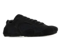 Men's Montecarlo Sneaker Black Leather