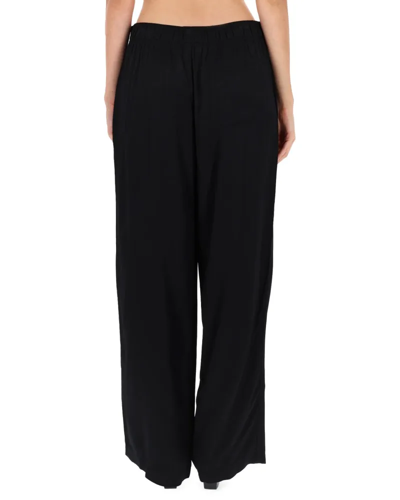Our Legacy Viscose-Rayon Blend Trousers — Black Black