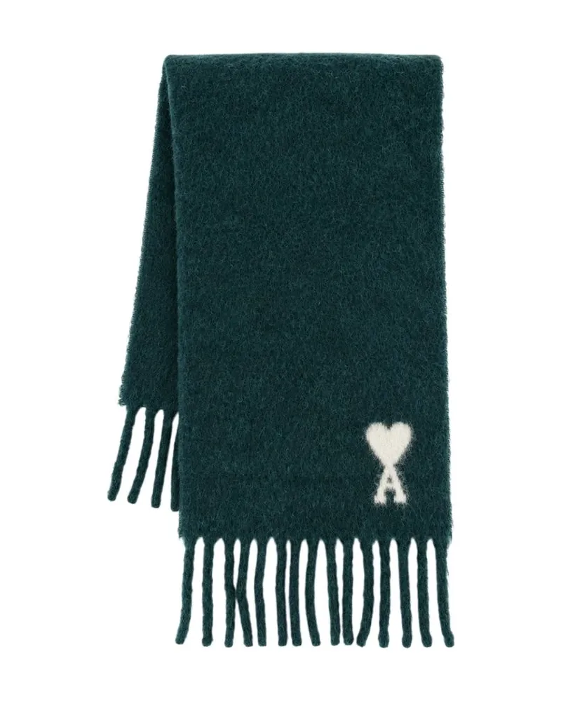 AMI Paris Scarf — Green Green