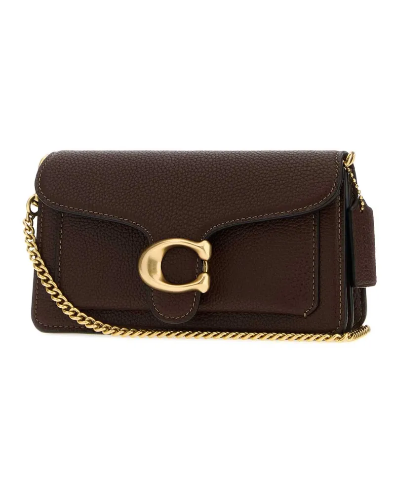 Coach Pebbled Crossbody Bag — Brown Brown