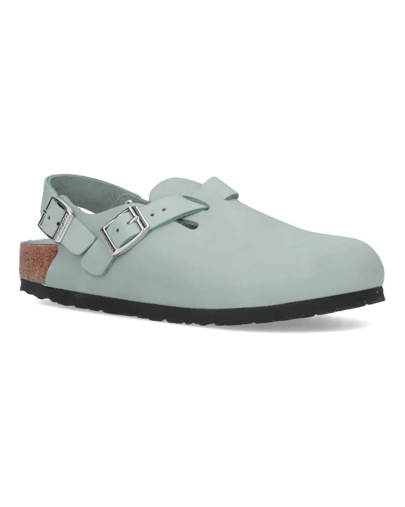 Birkenstock Women's Sandals Green Nubuck Leather Green