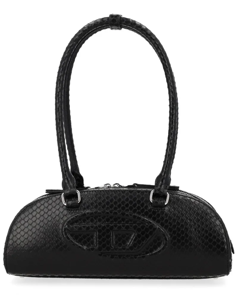 Diesel 1DR DOME Shoulder Bag — Black Black