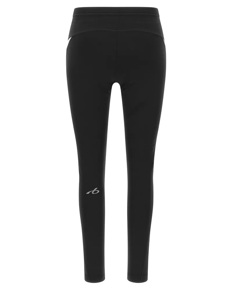Balenciaga Reflective Technical Leggings — Black Black