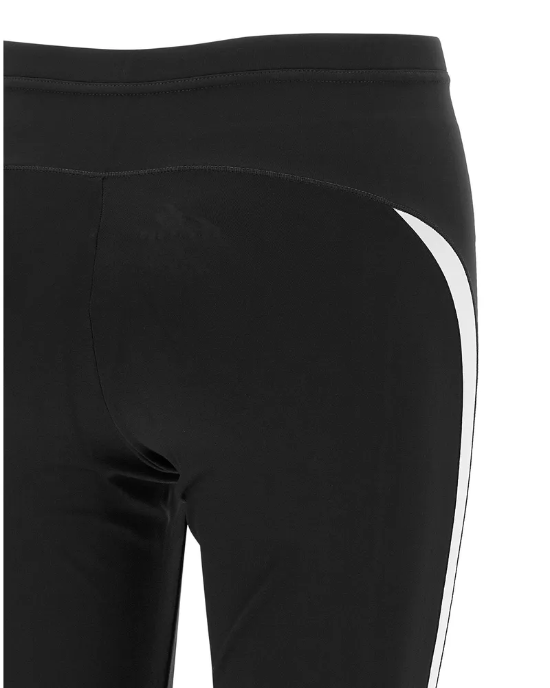 Balenciaga Reflective Technical Leggings — Black Black