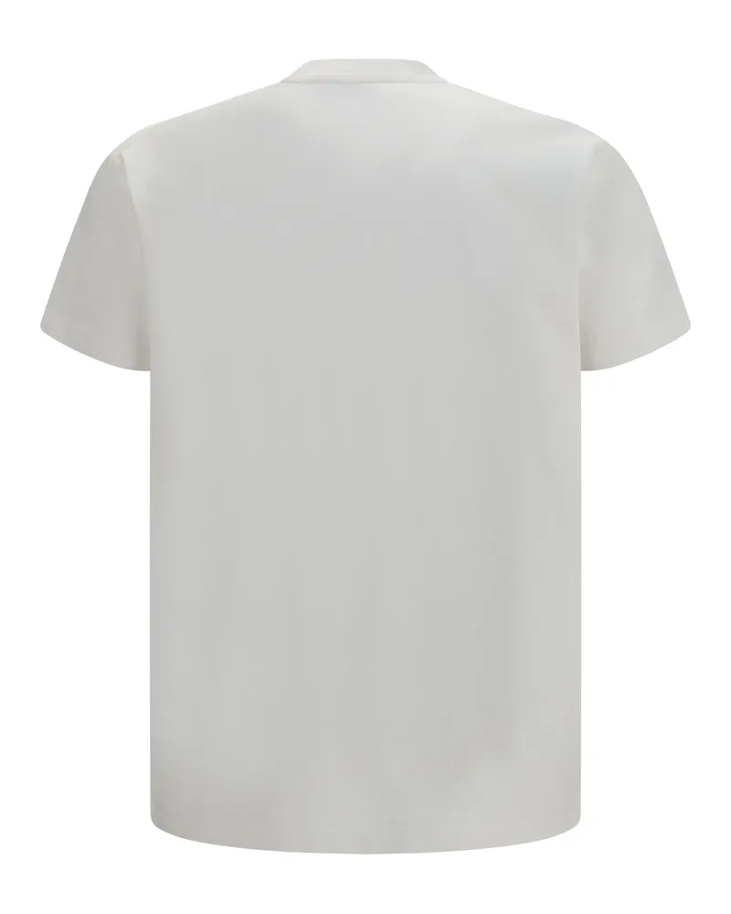 Dsquared2 Men's Cotton Printed T-Shirt White T-Shirts And Polos White
