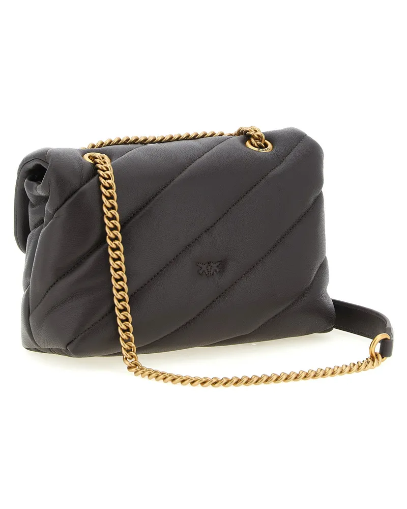 Pinko Love Shoulder Bag — Black Black