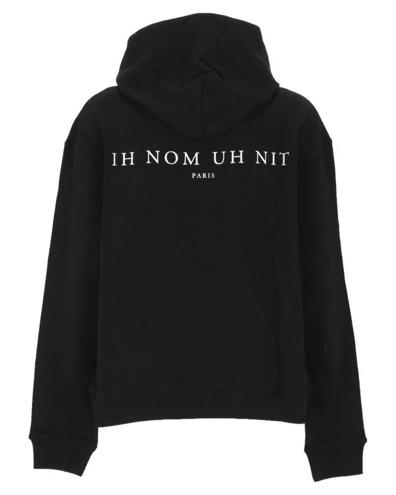 IH NOM UH NIT Printed Cotton Sweatshirt — Black Black