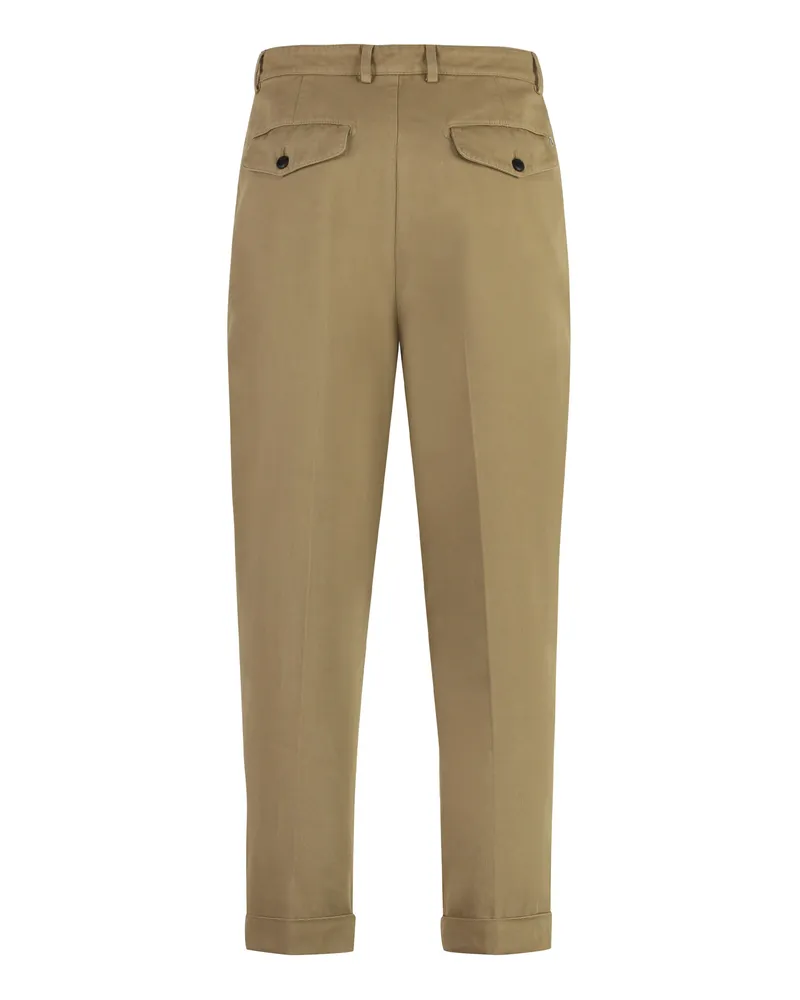Dondup Men's Chino Trousers Adam Tobacco Cotton Chinos Tobacco