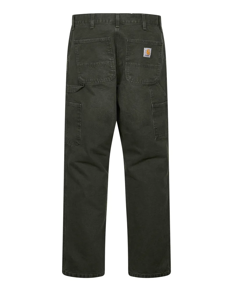 Carhartt WIP Men's Green Single Knee Trousers Cotton Green
