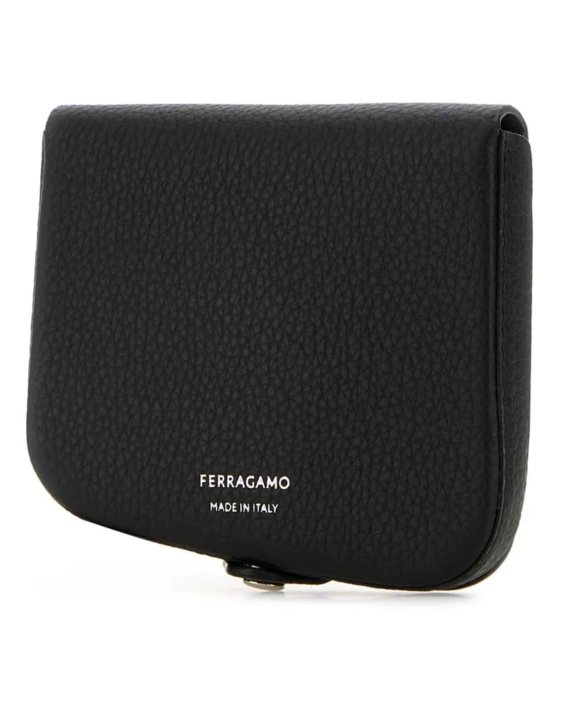 Ferragamo Nero Portafogli Wallet Black
