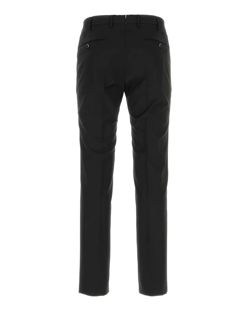 PT TORINO Men's Black Stretch Cotton Chino Pant Nero Pantaloni Black
