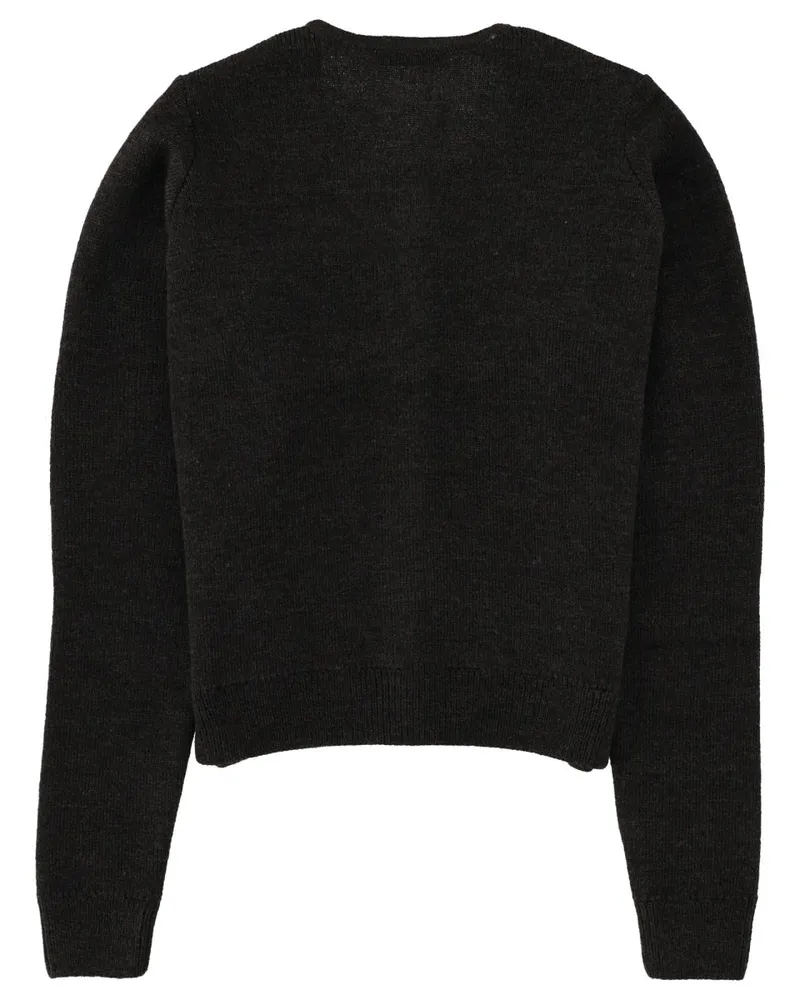 Christophe Lemaire Wool-Blend Knit Cardigan — Brown Brown