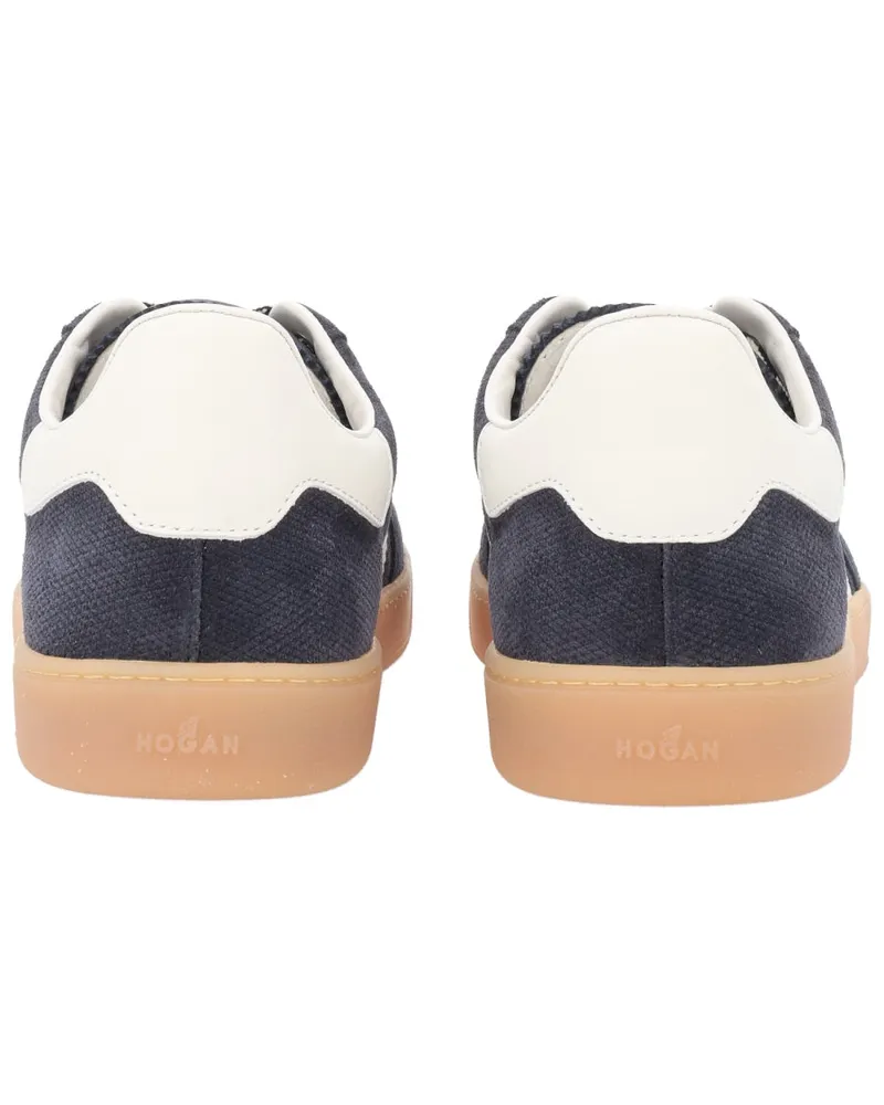 Hogan Calf Leather Sneaker — Blue Blue