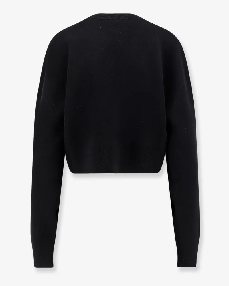 Tom Ford Women Wool And Cashmere Sweater Black Virgin Black