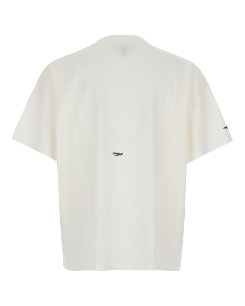REPRESENT Men's T-Shirt White Cotton T-Shirts And Polos White